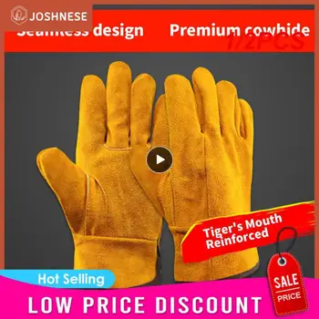 1/2PCS Sheepskin Gloves Riding Driving Motocycle перчатки кожаные Golf Glove перчатки рабочие Leather Mens Working перчатки
