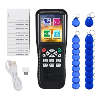 1 комплект ABS NFC считыватель смарт-карт, RFID-копир, английская версия Icopy X100 NFC ID IC Reader