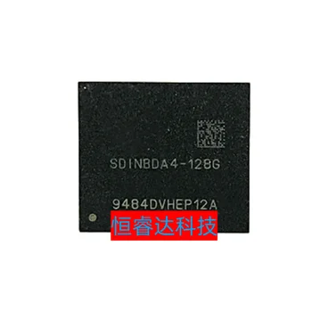 1 шт./лот Новый Оригинальный SDINBDA4-128G eMMC BGA153 128 ГБ Телефон Nand Флэш-память Микросхема Хранения Припаянные Шаровые Контакты