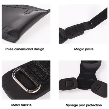 1 шт. опора для запястья, современная черная унисекс-компрессионная перчатка для ежедневного использования, бандаж для запястья