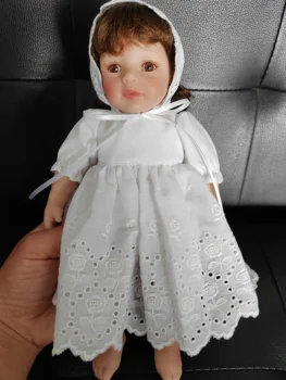 10-дюймовая миниатюрная кукла preemie baby doll из мягкого силиконового винила, выполненная на ощупь реалистичной девушкой Bebe Boneca Коллекционная кукла
