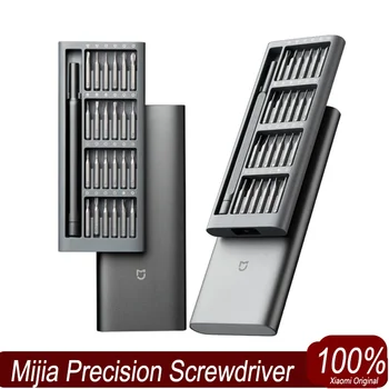 100% Оригинальный набор прецизионных отверток Xiaomi Mijia Wiha 24 в 1, магнитные биты 60HRC, инструменты для ремонта отверток