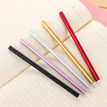 10шт Простые шариковые ручки с черными чернилами 0,5 мм Модная гелевая ручка Студенческая ручка для письма Школьные Канцелярские принадлежности