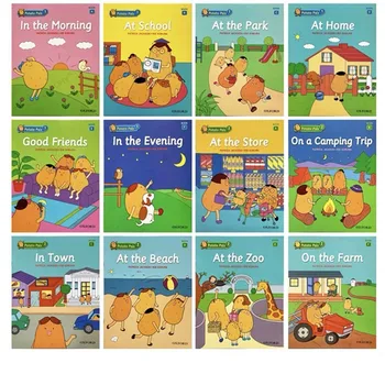 12ШТ Oxford Potato Pals Книжка с картинками для раннего изучения английского языка маленькими детьми для чтения