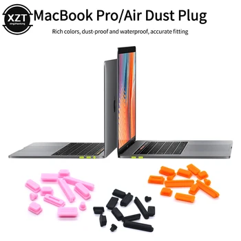 12ШТ Пылезащитный штекер для ноутбука, пылезащитный штекер для ноутбука, универсальный USB-пылезащитный штекер для интерфейса компьютера, водонепроницаемый чехол для Macbook Air / Retina 12