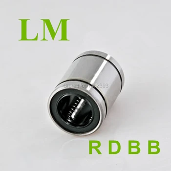 2 шт LM25UU Линейная шарикоподшипниковая втулка 25 мм, линейные подшипники, детали с ЧПУ, детали для 3D-принтера LM25