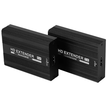 200M HD Network Extender 1080P HDMI-Совместимый Передатчик-Приемник Поддерживает Источник Питания POE