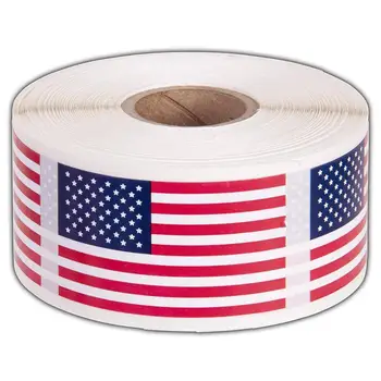 250шт Патриотическая наклейка США Наклейки с американским флагом для блокнотов карточек и канцелярских принадлежностей для скрапбукинга