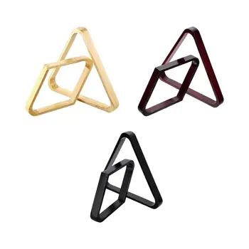 2x Прочных подставки для бильярдных шаров Набор треугольных подставок для шаров Держатель для бильярдного стола