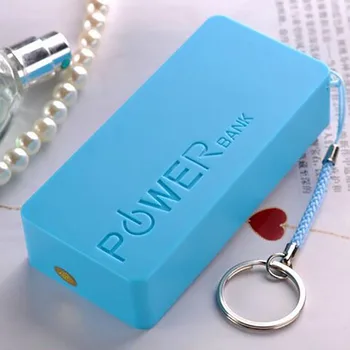2x18650 Одиночный USB DIY Портативный Пластиковый Аккумулятор Power Bank Shell Case Box Powerbank Box для DIY KIT Powerbank 18650 5600mAh