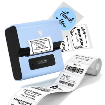 3-Дюймовый Bluetooth Label Maker Machine M221 Brcode Принтер для Штрих-кода Адрес Логотип Почтовая Наклейка для Малого Бизнеса Домашний Офис