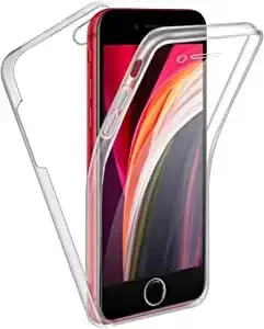 360 Полноразмерный Чехол для iPhone 15 14 13 12 11 Pro XR XS Max 8 7 6 Plus 5S SE 2020 Силиконовый TPU Funda Прозрачный Защитный Чехол