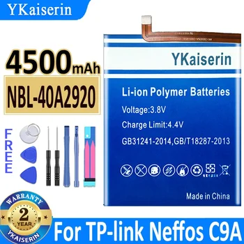 4500 мАч YKaiserin Аккумулятор NBL-40A2920 NBL40A2920 Для TP-link Neffos C9A TP706A TP706C Bateria