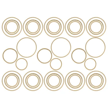 60шт Полые металлические подвески-талисманы в круглой рамке, оправы для ювелирных изделий, оправы для изготовления сережек, ювелирные изделия из смолы, поделки своими руками, золотые