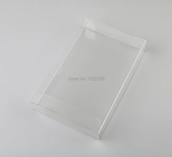 60шт Прозрачный защитный чехол для коробки с игровыми картриджами CIB Games Пластиковая защита для домашних животных для SNES Boxe