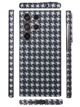 ACC-carbon чехол из настоящего углеродного волокна для Samsung Galaxy S23ultra case из арамидного волокна S23 Ультратонкий чехол для телефона с защитой от падения