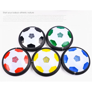 Air Power Soccer Футбольные спортивные детские игрушки для освещения, тренировочный мяч для парения в помещении и на открытом воздухе с поролоновыми бамперами, Рождественский подарок