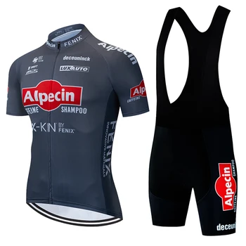 ALPECIN Cycle Jersey, Летняя велосипедная одежда, мужские комплекты велосипедного снаряжения, Спортивный комплект, мужская экипировка, шорты для горных велосипедов Mtb
