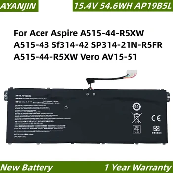 AP19B5L 15,4V 54.6WH/3550mAh Аккумулятор для Acer Aspire A515-44-R5XW A515-43 Sf314-42 SP314-21N-R5FR A515-44-R5XW Vero AV15-51