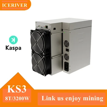 ASIC-майнер ICERIVER KS3 для Kaspa (KAS) 8 или 9 / S готов к отправке
