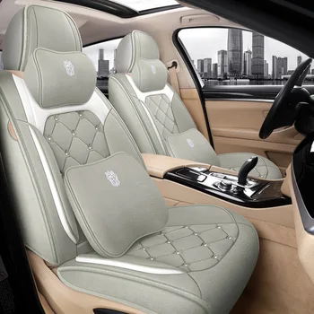 Car Seat Covers For VW Passat B5 Polo Golf Tiguan чехлы на сиденья машины Funda Asiento Coche Universal Accesorios Para Auto