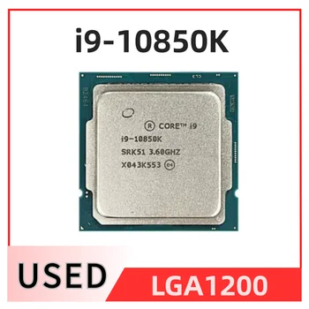 Core i9-10850K i9 10850K 3,6 ГГц Десятиядерный 20-потоковый процессор L3 = 20M 125 Вт LGA 1200