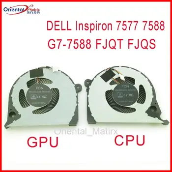DFS200005CD0T DFS541105FC0T EP DC5V 0.50A 4Pin Для DELL inspiron G7-7588 G7-7577 FJQT FJQS Кулер для процессора Ноутбука Вентилятор Охлаждения