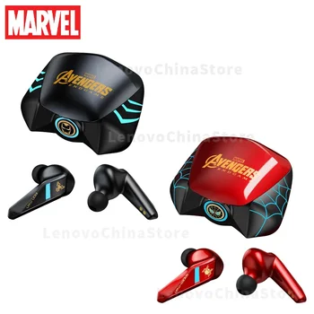 Disney Marvel BTMV15 Iron Man Беспроводные TWS Bluetooth Наушники С Шумоподавлением Спортивные Игровые Водонепроницаемые Наушники с Микрофоном Гарнитуры