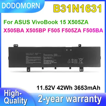 DODOMORN B31N1631 Аккумулятор Для ноутбука ASUS VivoBook 15 X505ZA X505BA X505BP F505 F505ZA F505BA 3ICP5/57/81 11.52 В 42 Втч 3653 мАч