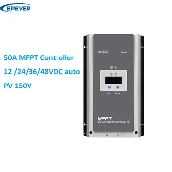EPEVER MPPT солнечный контроллер заряда Tracer5415AN 50A 12/24/36/48 В Автоматический солнечный контроллер Макс. Зарядное устройство Pv 150 В для литиевых аккумуляторов
