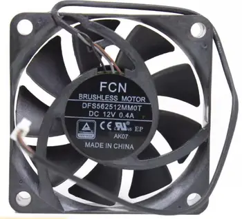 FCN DFS562512MM0T DC 12V 0.40A 56x56x25 мм 3-проводной серверный вентилятор охлаждения