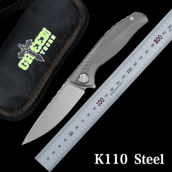 Green thorn F3 Knives K110 Со Стальным лезвием и Титановым Складным ножом Нож для выживания в походе edc Мультитул для самообороны