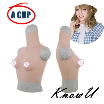 KnowU Cup A Косплей Силиконовые формы груди искусственная грудь поддельные сиськи Костюмы для косплея трансгендеров