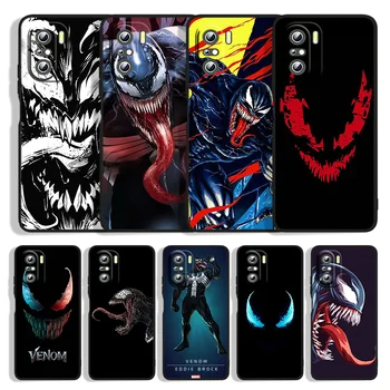 Marvel Venom Dark Hero Для Xiaomi Redmi 12C 11A 10C 10X 9T 9C 9AT 8A 7A 6A 5A A2 A1 Y3 Y2 Prime Plus Черный Чехол Для Телефона