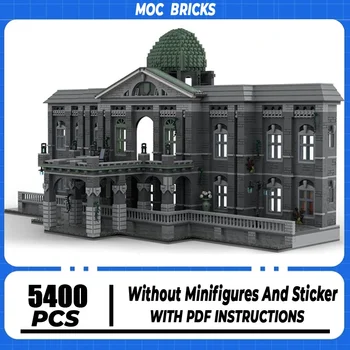 Moc Building Block Модульная модель Bloodborne Byrgenwerth Технология кирпичной сборки DIY City Street View Игрушка Подарок к празднику