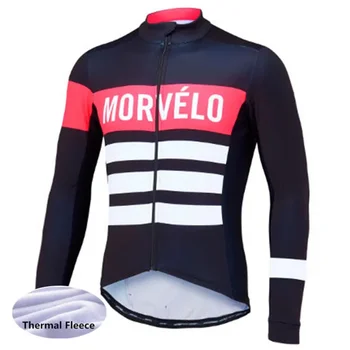 Morvelo Мужская Велосипедная Майка С Длинным Рукавом Ropa Ciclismo Велосипедная Одежда Велосипедная Одежда Maillot 2024