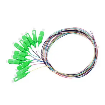 SC/APC 12-жильный жгут проводов 1,5 м оптический кабель-перемычка Оптический патч-корд волоконная перемычка прочный кабель