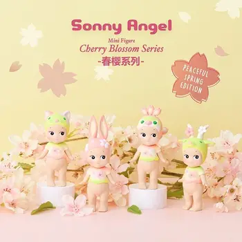Sonny Angel Серия Cherry Blossom Blind Box Игрушки Mystery Box Куклы Милые Аниме Фигурки Кукольные украшения Подарок ребенку на День рождения