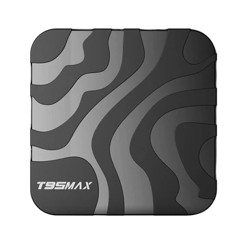 T95MAX 6K TV Box H618 Android 12.0 Медиаплеер 4K HDR Двойной Wifi Телеприставка T95 Max EU Plug