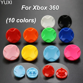 YUXI 1 штука Для Xbox 360 D-PA0D Ручка Кнопка Перекидной Колпачок XBOX 360 Крестовый Ключ Пластиковый Колпачок Для Ключей Аксессуары