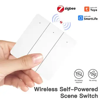 Zemismart Tuya US Настенный выключатель света без нейтрального прерывателя Таймер приложения Smart Life Голосовое управление Alexa Home