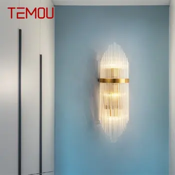 · Настенные бра TEMOU, современные светодиодные светильники для внутреннего освещения, декоративные для домашней спальни