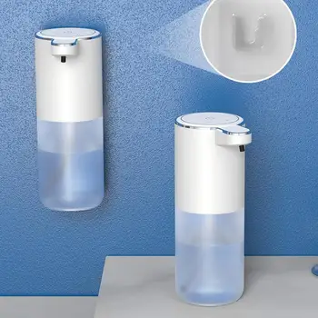 Автоматический дозатор насоса для жидкого мыла, Автоматический дозатор мыла, перезаряжаемый настенный Водонепроницаемый Умный дозатор мыла, инструменты