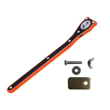 Автоматический трудозатратный гаечный ключ с храповым механизмом, гаечный ключ для гаражных шин с длинной ручкой, инструмент для скоростного подъема домкрата для шинного домкрата