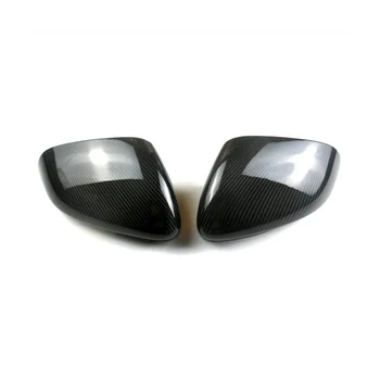 Автомобильная Накладка на Зеркало заднего Вида из Настоящего Углеродного Волокна для Jaguar XE XF XEL XFL XJL I-PACE 2011-2018 В Виде Бокового Зеркала