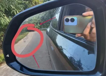 Автомобильное зеркало заднего вида, объектив зеркала заднего вида с чувствительной зоной слепой зоны для вашего лихого отражателя