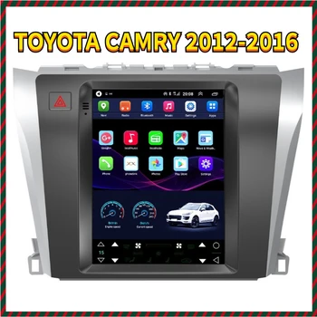 Автомобильный GPS-навигатор для TOYOTA CAMRY 2012-2016 Android в стиле Tesla, автомагнитола, мультимедийный плеер с зеркальной связью BT WiFi