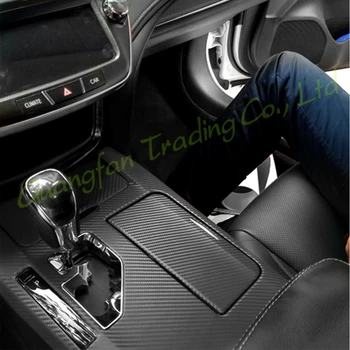 Автомобильный стайлинг 3D/5D из углеродного волокна, центральная консоль салона автомобиля, изменение цвета, литье, наклейки для Toyota Crown 2014-2020
