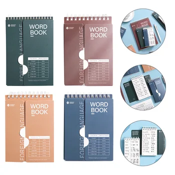 Английское название: Планировщик Word Book Блокнот с отрывными листами Корейский Спиральный Блокнот для заметок Мини-блокноты Блокнот для заметок Английский Word Notepad