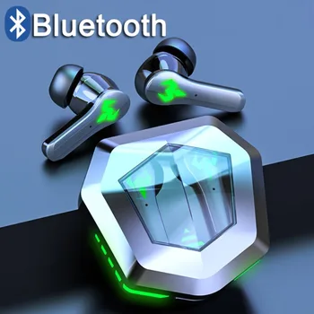 Беспроводные наушники N35 Bluetooth 5.2, наушники с цифровым дисплеем, киберспортивная игровая гарнитура, универсальные спортивные наушники-вкладыши с микрофоном